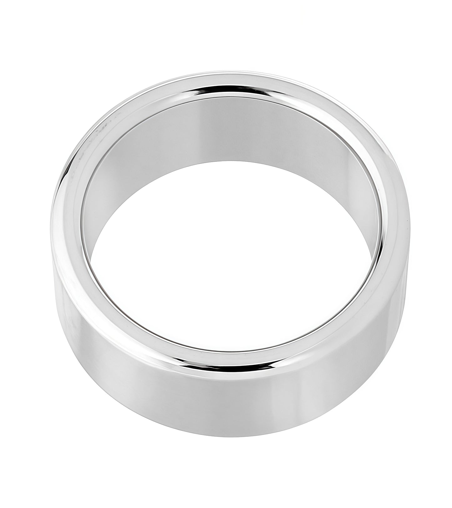20mm Wide Flat Cock Ring – Premium Stainless Steel for Maximum Comfort & Fit