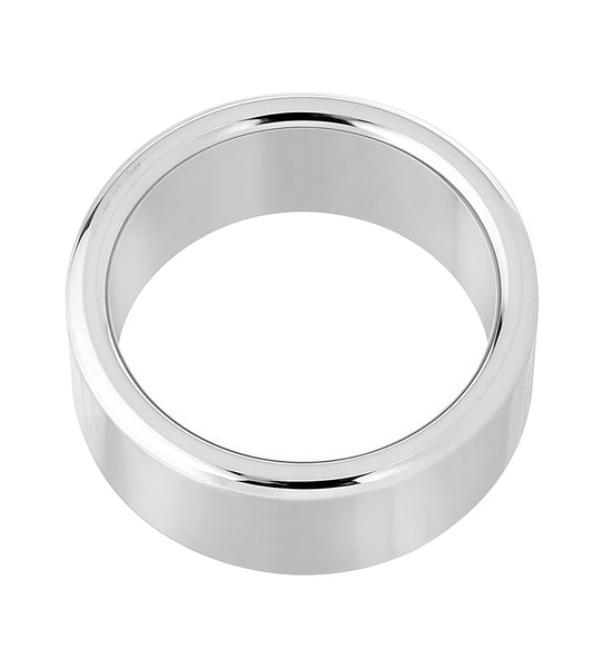 20mm Wide Flat Cock Ring – Premium Stainless Steel for Maximum Comfort & Fit