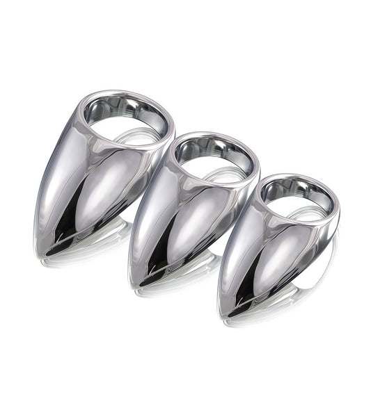 Stainless Steel Teardrop Cock Ring – Precision-Engineered for Maximum Performance