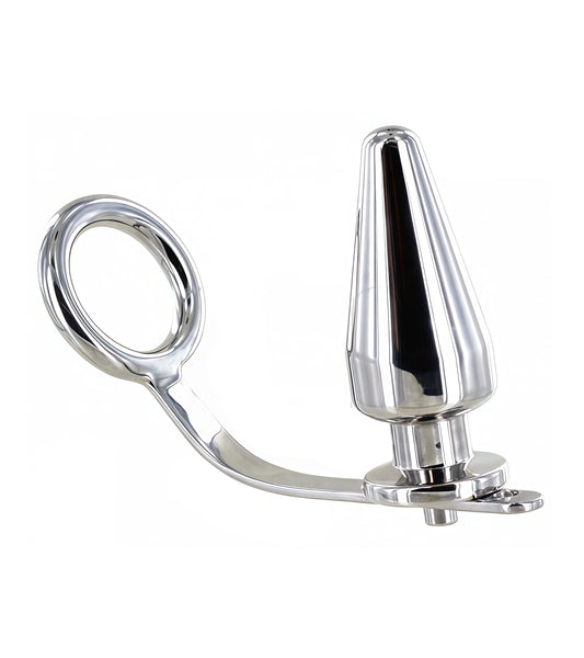Cock Ring with Anal Plug – Ultimate Dual Sensory Experience