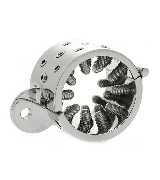 Spine Cock and Ball Ring Chastity – Premium Stainless Steel Chastity Device for Complete Sexual Control