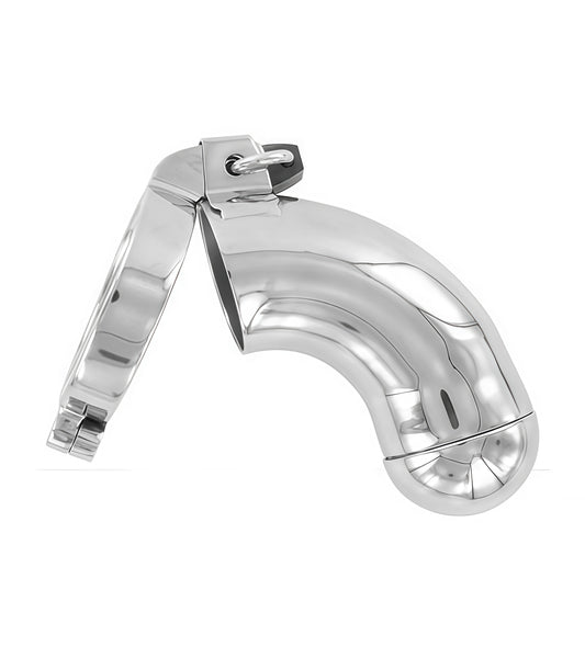 Robo Chastity Cage – Futuristic Stainless Steel Locking System