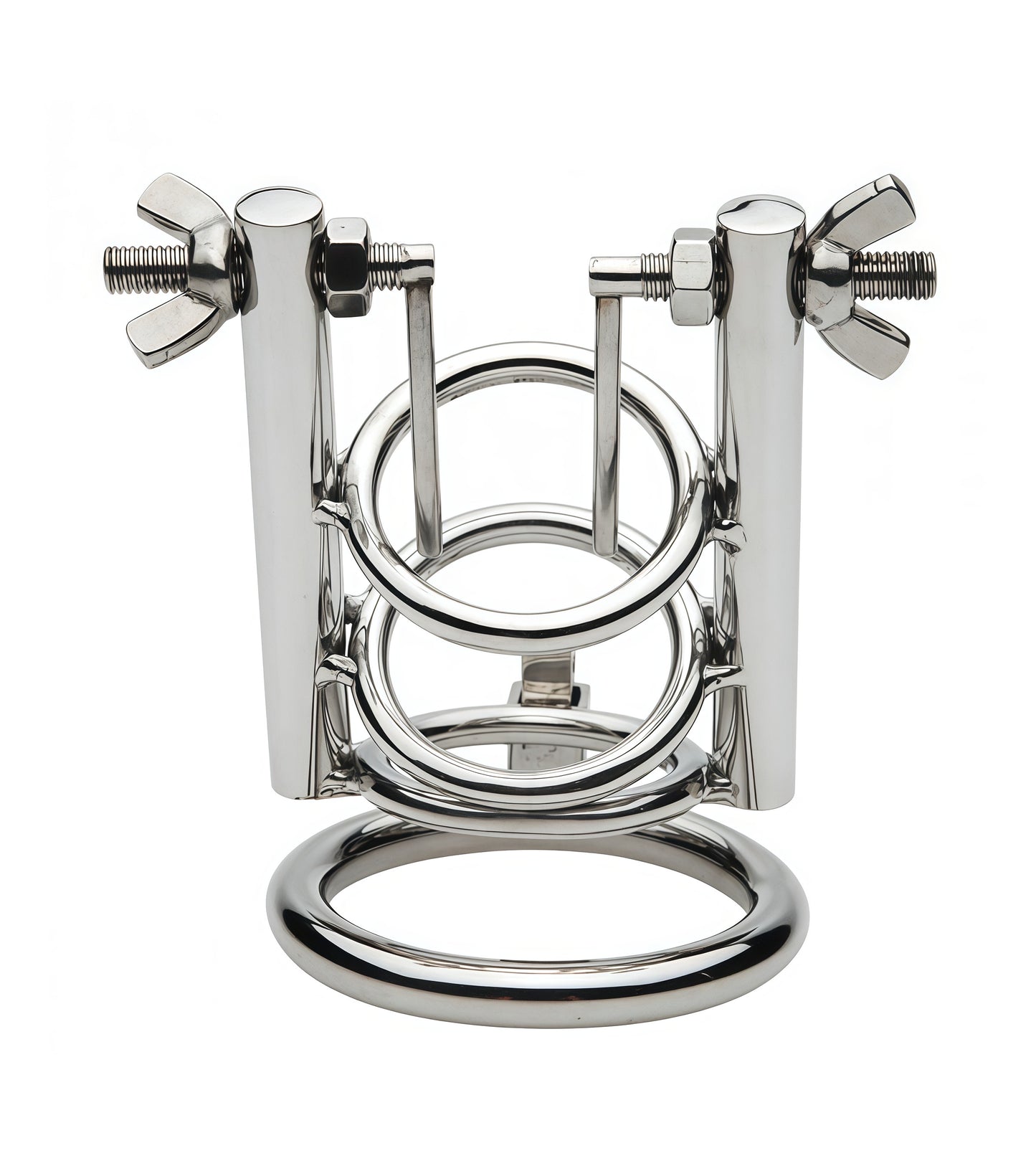 Urethral Stretcher Chastity Cage – Premium Stainless Steel Male Chastity Device with Urethral Stimulation