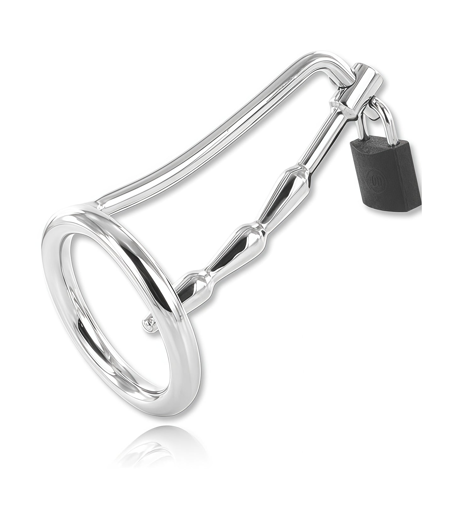 Humped Cock Trap – Advanced Stainless Steel Chastity Device for Maximum Control and Denial