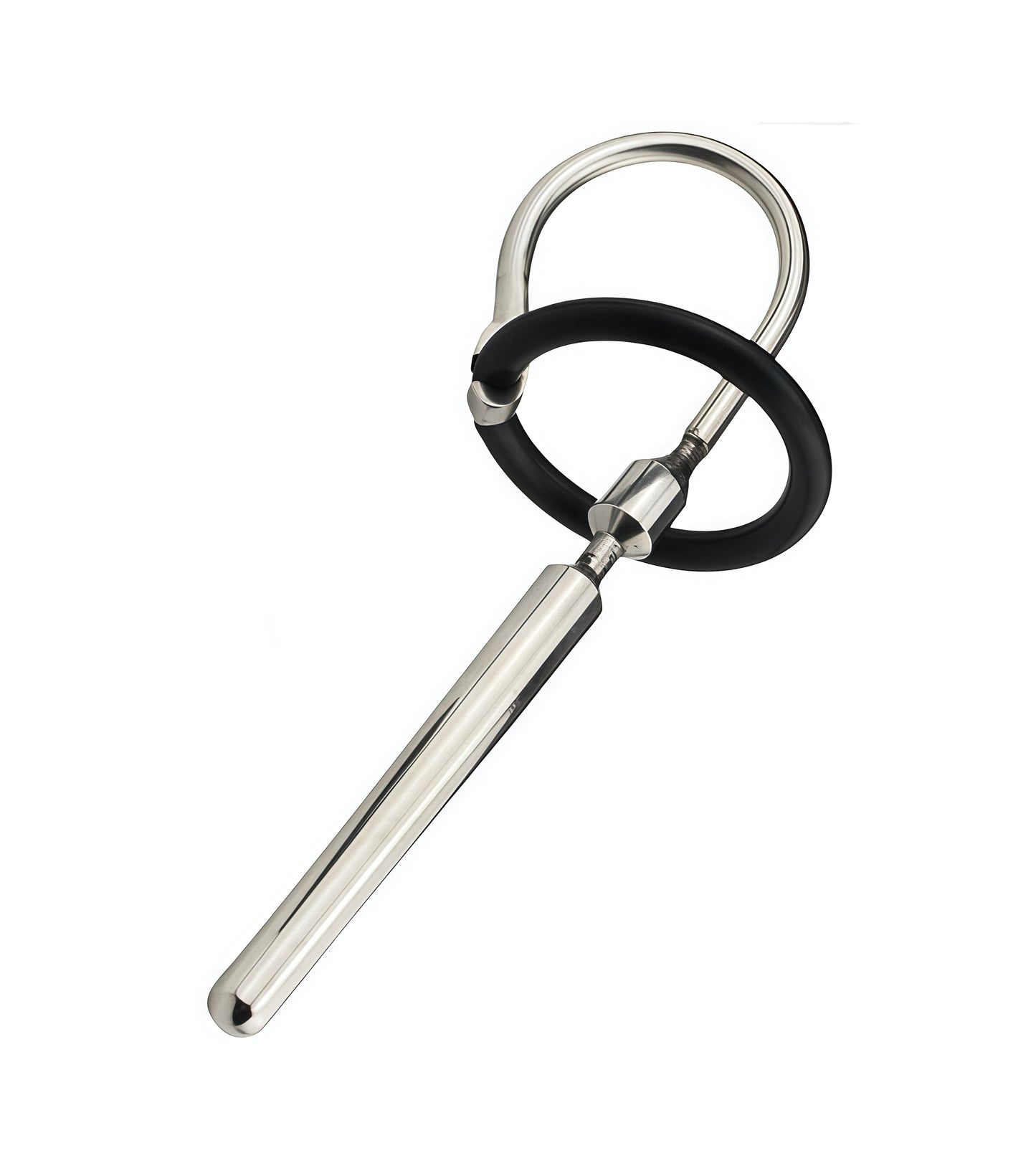 Penis Plug with Silicone Ring – Flexible Fit, Firm Sensation