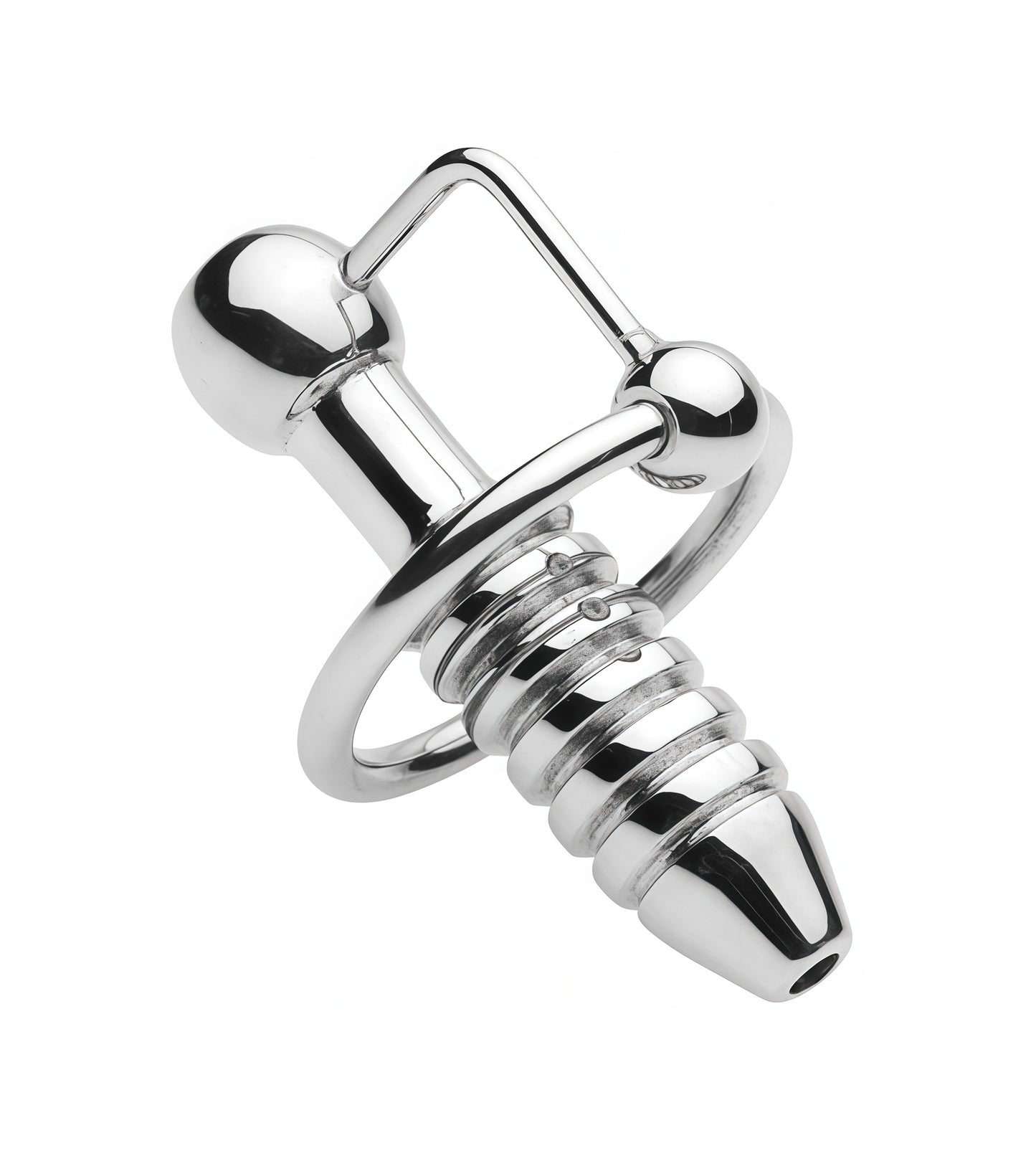 Torpedo Plug – Heavy Stainless Steel Urethral Sound for Intense Depth Play