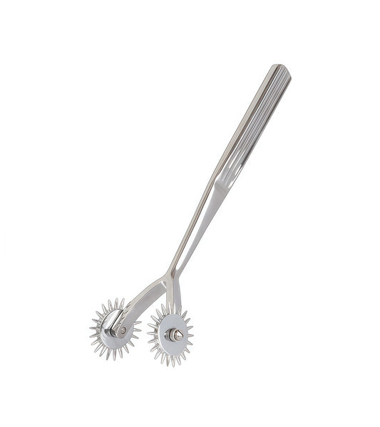 Double Head Pinwheel for BDSM Sensation Play – Dual Head Stimulation Tool
