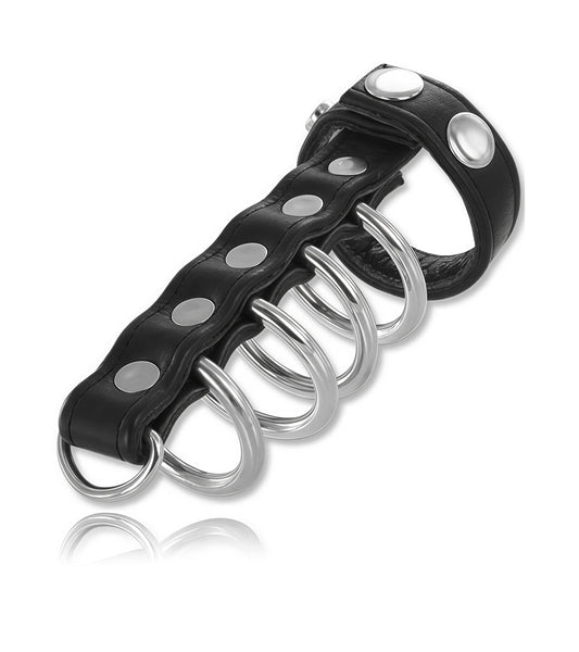 Stainless Steel Gates of Hell – Ultimate CBT Cock Ring Set
