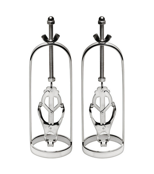 Tit Tuggers with Clover Clamps – Intense Nipple Stimulation with Weighted Pull