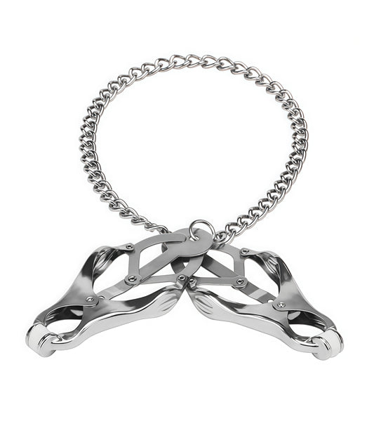Glover Nipple Clamps with Chain – Refined Pain, Perfectly Balanced