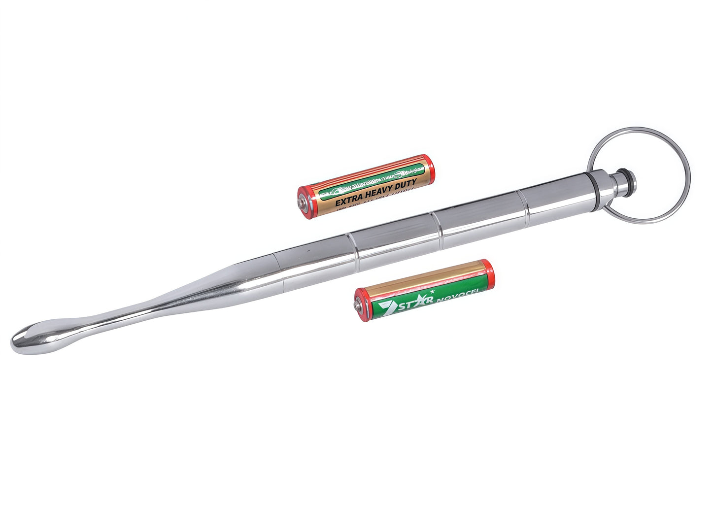 Olive Vibrator – Stainless Steel Precision Bullet