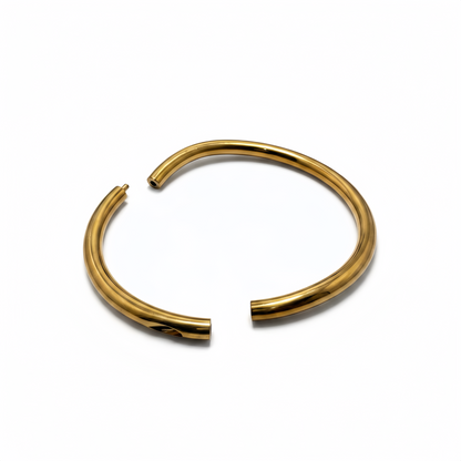 Titanium Collar Bended Colored – Color Plated Lightweight Titanium Neck Collar - Perfectra Distribution