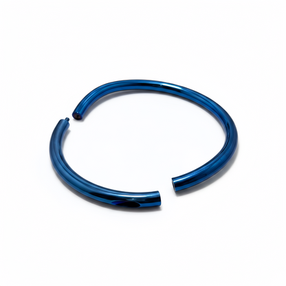 Titanium Collar Bended Colored – Color Plated Lightweight Titanium Neck Collar - Perfectra Distribution