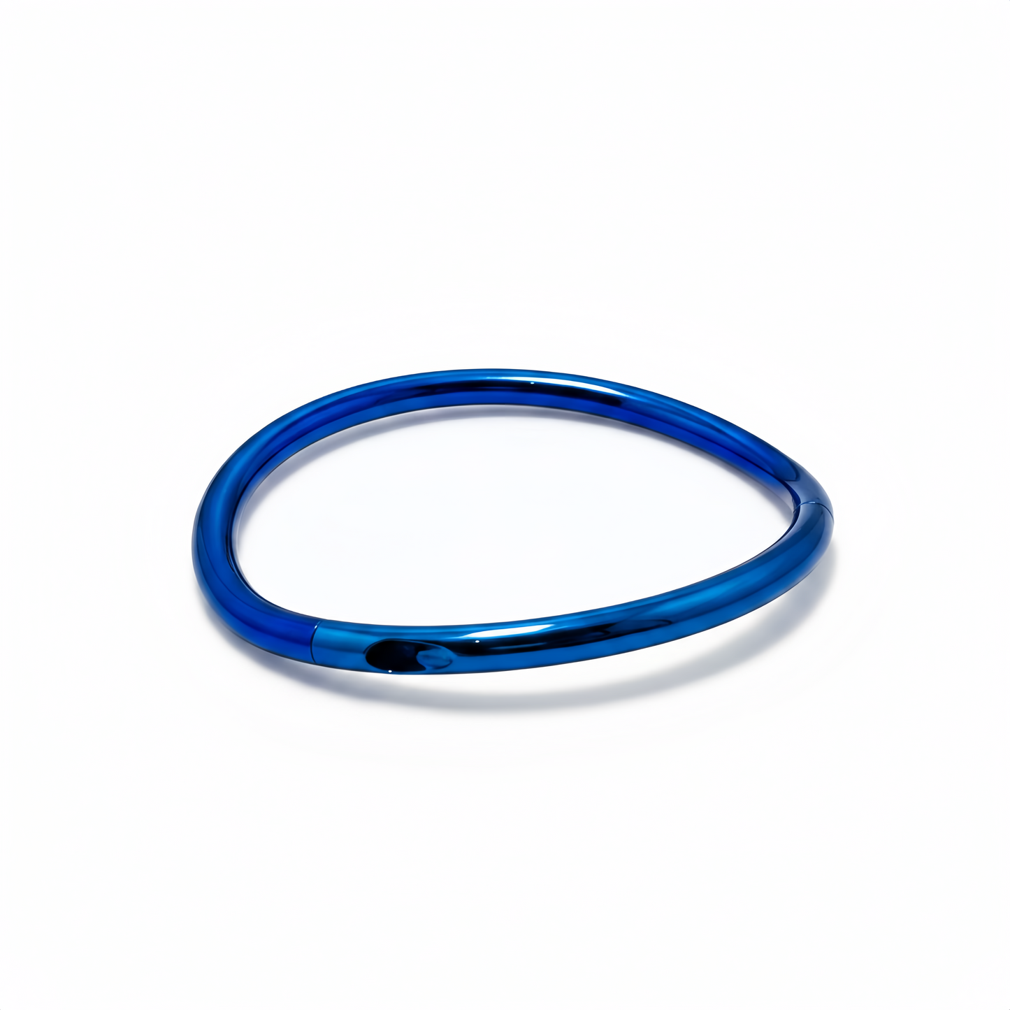 Titanium Collar Bended Colored – Color Plated Lightweight Titanium Neck Collar - Perfectra Distribution
