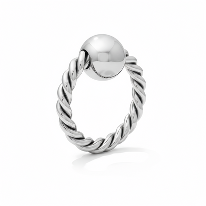 Twisted Wire Glan Ring – Stainless Steel Twisted Design Ring